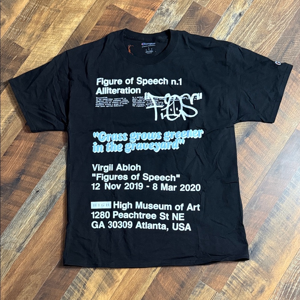 Virgil Abloh "Figures of Speech" High Museum Atlanta T-Shirt - Alliteration n.1